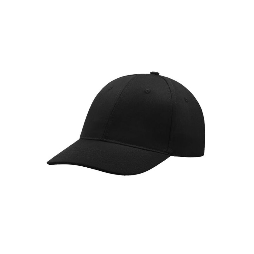 Atlantis Start 6 Panel Baseball Cap / Black